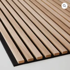 Slat Wood Panel Akupanels Acoustic MDF cladding acoustic slat wall panel sound acoustic panels