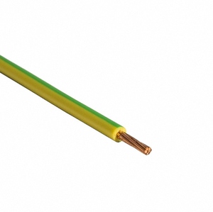 Câble de terre flexible à âme unique en cuivre nu 6mm 10mm avec <span class=keywords><strong>isolation</strong></span> solide en PVC - Product Image 1