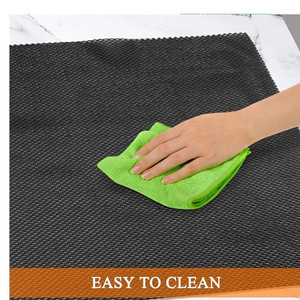 แผ่นรองกันลื่น PVC โฟม สำหรับครัว บาร์ ถาดลิ้นชัก แผ่นรองเก็บของ แผ่นรองพื้นแบบตารางเล็ก แผ่นรองพรมกันลื่นในรถยนต์ แผ่นรองกันลื่น - Product Image 5