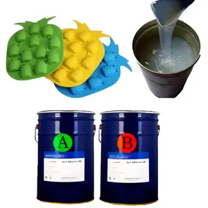 Borracha de silicone líquido seguro curado para ferramentas alimentares e utensílios de cozinha