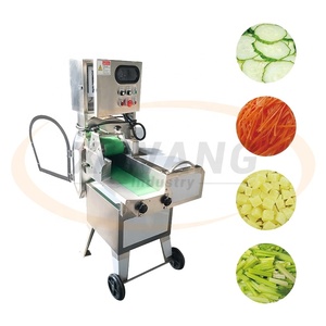 Cortadora de Verduras Automática Comercial, Nueva, con Motor para Cortar Zanahorias, Papas, Pepinos, Cebollas y Frutas - Product Image 3