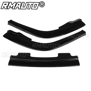 S204 Car Front Bumper Spoiler Lip Chin Body Kits <b>Splitter</b> for Subaru Impreza WRX Sti S204 2006-2007 Front Bumper Lip Spoiler - Product Image 3
