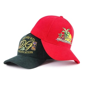 Casquette de baseball en velours côtelé personnalisée à 5 panneaux avec motif de fruits brodé en 3D, imperméable, avec boucle en métal, unisexe, au prix d'usine - Product Image 1