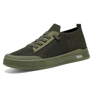 Été Nouvelle Arrivée Cross Border Hommes Stylish Low Top <span class=keywords><strong>Sneakers</strong></span> High <span class=keywords><strong>End</strong></span> Versatile Casual Shoes Breathable Odor Free Footwear - Product Image 3