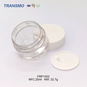Wholesale 20ml Plastic <b>Empty</b> Cosmetic Container Custom Logo Powder <b>Boxes</b> for Pressed Setting Powder Blush Disposable Eye Cream - Product Image 5
