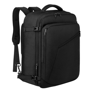 Anti-Theft Waterproof Expandable Travel <b>Backpack</b> <b>Laptop</b> Compartment Oxford Material Arcuate Shoulder Strap Soft Handle Flight - Product Image 1