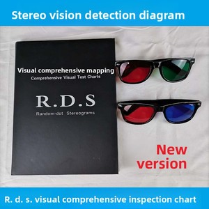 Tableau de détection de la vision stéréoscopique pour la dyschromatopie, dépistage du champ de vision large, tableau de contrôle complet (Chine) - Product Image 3