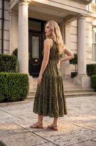 Vestido Casual Bohemio con Estampado Floral para Mujer, Ideal para Vacaciones, Viajes, Playa y Eventos de Fin de Semana - Product Image 3