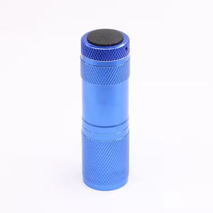 MINI Aluminum Alloy <b>UV</b> <b>Flashlight</b> 9 LED AAA Battery Ultraviolet Light 395NM Torch High CRI 80 1-Year Warranty - Product Image 6