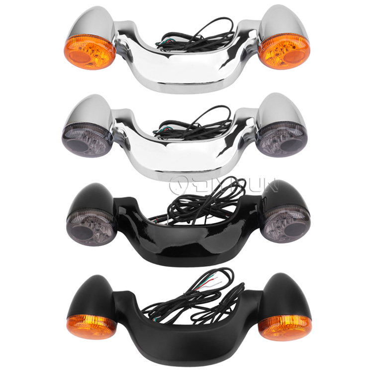 Задний сигнал поворота для мотоцикла, светодио дный стоп-светильник, лицензия, бар, лампа для Harley Touring Road Street Glide Road King 2010-2020