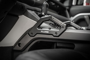 Kit <span class=keywords><strong>Interior</strong></span> Deportivo de Aleación y Fibra de Carbono Plumb 2020+ con Sistema de Control del Reposabrazos Central para Land Rover Defender L663 130 110 90 - Product Image 6