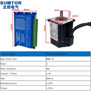 Hibrit adımlı <span class=keywords><strong>Motor</strong></span> 1.2nm kapalı döngü step <span class=keywords><strong>Motor</strong></span> Nema 23 step <span class=keywords><strong>Motor</strong></span> ve hbstepper c step sürücü kiti - Product Image 3