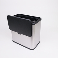 2023 nouveauté cuisine suspendu poubelle à compost poubelle avec seau intérieur détachable pour comptoir