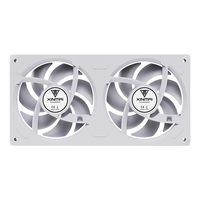 Ventilador de Refrigeración AntarcChill de 240 mm con Aspas Invertidas, Rodamiento Hidráulico, Flujo de Aire Inverso, para Cajas de PC Gaming y Radiadores de Computadora