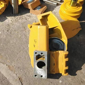 Single Double Support Roller Idler Bracket Steel Polished Barrel Type For Machinery Repair Shops - Product Image 2