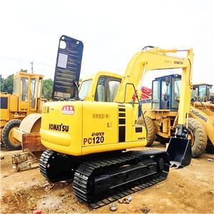 Excavateurs d'occasion Komatsu série PC120-6 120 120-2/3/5/6 12 tonnes Composant d'origine Bulldozers de marque japonaise Stock de vente disponible - Product Image 5