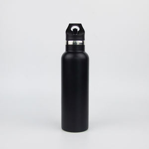 Personnalisé 20oz Double Paroi <span class=keywords><strong>Hydro</strong></span> Bouteille D'eau En Acier Inoxydable Thermos Isolé Sport Bouteille D'eau Vide Flacons <span class=keywords><strong>Avec</strong></span> Chapeau De <span class=keywords><strong>Paille</strong></span> - Product Image 2