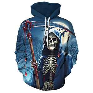 Tuta con cappuccio da uomo Animal <span class=keywords><strong>Wolf</strong></span> con stampa 3D tuta/pantaloni autunno inverno pullover a maniche lunghe colorato Casual Oversize Hot-seller - Product Image 1