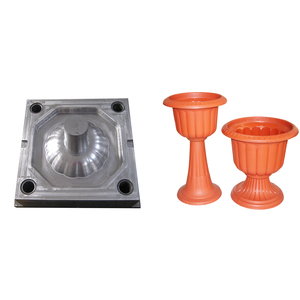 Plastic Garden Pot Molds Hot Runner Second Hand Cnc Garden Flower Plastic Plant Pots Mold