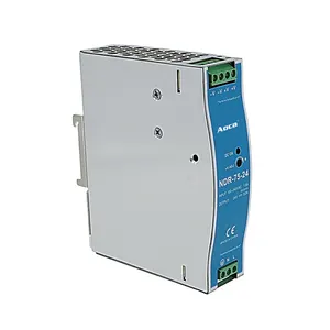 Fuente de alimentación industrial NDR NDR-75-24, 75w, 24v, CA a CC