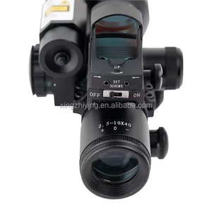 Săn Bắn Kính thiên văn 2.5-10x40 tầm nhìn laser xanh + Bộ kết hợp chấm Đỏ Nhỏ - Product Image 5