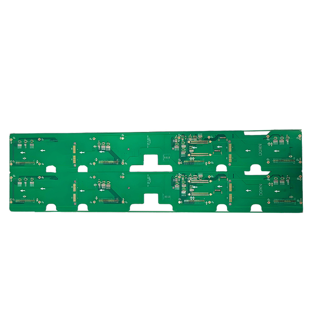Professional HDI PCB Impedance Control Board FR-4 Material HASL-FL Surface Finishing for High-Speed Communication Data Center