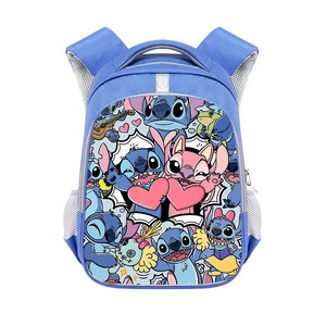 Sac à dos scolaire unisexe en EVA rigide <span class=keywords><strong>pour</strong></span> enfants <span class=keywords><strong>de</strong></span> 3 à 6 <span class=keywords><strong>ans</strong></span>, motif Stitch, respirant, durable, réduction <span class=keywords><strong>de</strong></span> la charge - Product Image 2