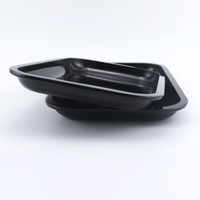 Plateau à rouler en métal 18*14cm, personnalisé, carré, pour papier à rouler, tabac, cigarettes, accessoires de fumeur - Vente chaude