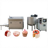 Machine continue gonflable automatique d'aération de gâteau de crème de pâte à pâtisserie