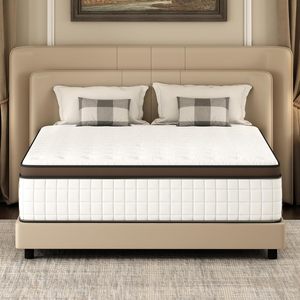 Mattress Topper Extra Deep Filling 10cm Thick Quilted Fluffy Single Do - View #8