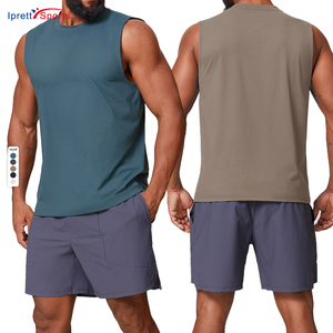 Camisetas sin Mangas Transpirables de Color Sólido para Hombre, Ropa Deportiva de Poliéster, Chaleco de Fitness, Camisetas de <span class=keywords><strong>Baloncesto</strong></span>, Camisetas de <span class=keywords><strong>Tirantes</strong></span> para Correr y Entrenar - Product Image 2
