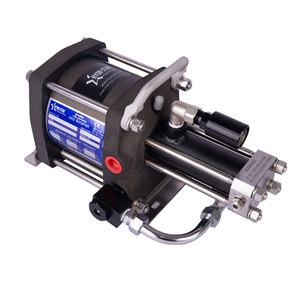 Pompe de transfert de gaz hydrogène à haute pression à un étage, entraînée par air pneumatique, à pression maximale de 2250 <span class=keywords><strong>PSI</strong></span>, pour l'industrie automobile - Product Image 3