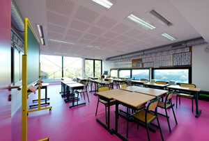 4mm cao bóng Hồng PE pvdf nhôm Composite Panel cho trong nhà và ngoài trời Sử dụng cho các bức tường nội thất bền vật liệu nhựa - Product Image 4