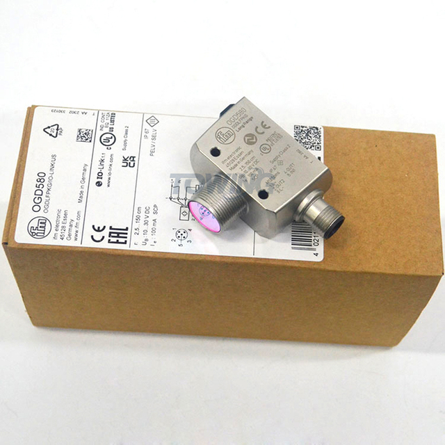 OGD580 100% New and Original IP65 IP67 PNP Measuring Range: 0.025-1.5m Germany IFM Laser Distance Sensor