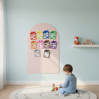 Imanes de Clasificación de Colores para Niños, Juguete de Aprendizaje de Combinación de Colores, Juego de Actividades Educativas Preescolares