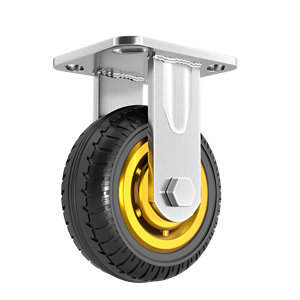 Schwerlast-Doppelkugellager-Lenkrollen für Wagen, Trolleys und Maschinen - Product Image 2