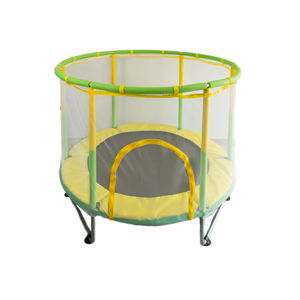 Trampolín para niños de 2 a 14 años, gorila interior para el hogar para bebés con protector de red, Mini gorila para niños al aire libre - Product Image 3