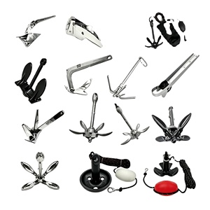 <span class=keywords><strong>Ancre</strong></span> en acier inoxydable à forte capacité de maintien, <span class=keywords><strong>ancre</strong></span> de mouillage robuste peinte avec certification DNV-GL pour petits bateaux - Product Image 1
