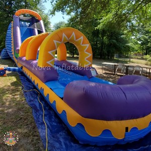 Toboggan aquatique gonflable en PVC de haute qualité pour parc sportif et parc de trampoline - Product Image 2