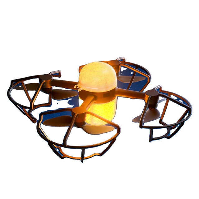 UUUFLY Commercial Drone with LED Lights RTK-GPS Positioning High EMI Resistance Programmable Light Show 3000mAh Battery