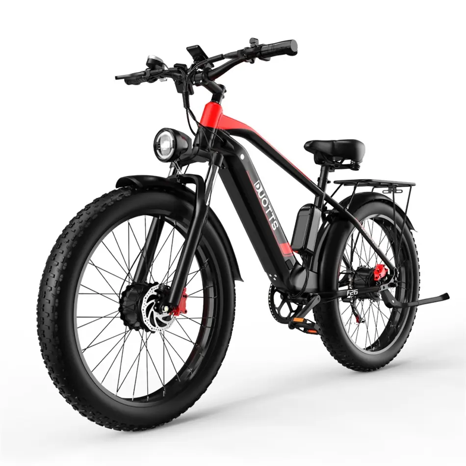 EU Stock DUOTTS F26 1500W Off Road High Speed Mountain Electric Dirt Bike Fat Tire All Terrain Electrical City Bicycle Bikes