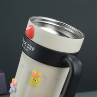 650ml Voyage Bureau Affaires Température Affichage Intelligent Réchauffeur Café Tumbler Tasse Tasses En Acier Inoxydable avec Écran Tactile Led