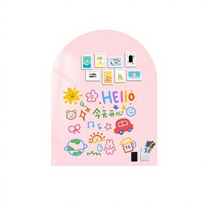 <span class=keywords><strong>Adesivi</strong></span> <span class=keywords><strong>Murali</strong></span> Magnetici per Bambini Anti-Esplosione per Casa e Cameretta - Lavagna Colorata Cancellabile per l'Apprendimento - Product Image 1