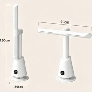 Cross-border intelligent bladeless <b>fan</b>, 360 rotating <b>fan</b>, bladeless and quiet, multi-speed electric <b>fan</b> for home use. - Product Image 2