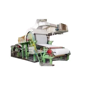 Waste paper recycling conversion products large roll toilet paper machine price