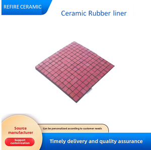 Revestimiento de desgaste de goma cerámica de baja temperatura Tamaños personalizados Material de protección de cinta transportadora - Product Image 3