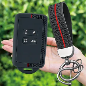 Porte-clés pour clé de voiture Renault Austral Kadjar Clio Megane Captur Arrana Kolaos <span class=keywords><strong>Zoe</strong></span> Scenic Dacia Sandero Duster Logan Jogger - Product Image 3