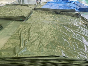 Chất Lượng Cao Các Loại Màu Sắc Và Kích Thước 100% Không Thấm Nước Nhiệm Vụ Nặng Nề Tarpaulins Chất Liệu Không Thấm Nước Tarpulins Cho Xe Tải - Product Image 4
