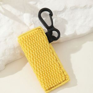 Best-selling Knitted Lipstick Bag <b>Keychain</b> Perfume Lip Balm <b>Keychain</b> - Product Image 3