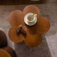 Table basse en bois rustique de luxe de haute qualité, convertible, pour salon, bois brun, décoration de couloir, table centrale